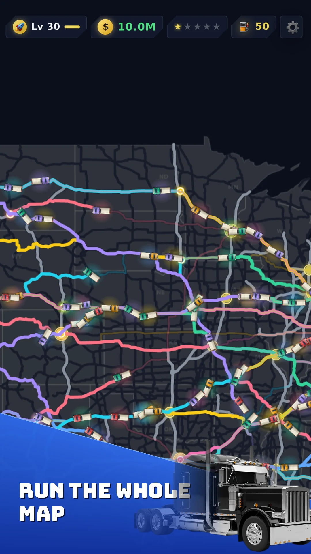 Idle Truck Fleet screenshot